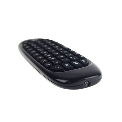 2 4GHz Rechargeable Wireless Fly Air Mini Mouse Keyboard Remote Control for Android Windows Gaming TV Box PC - (Color: as Shown)
