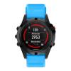 Compatible 26mm Soft Silicone Watch Band for Fenix 5X/6X/7X Plus/Pro, Tactix, Descent MK1, D2 Delta PX/Charlie (Sky Blue) view 3