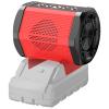 ohyes Bluetooth Speaker Compatible with Milwaukee 18V Battery Packs with USB-A/C Charging for Jobsite Camping & Parties (Battery not Included) view 1