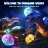 Dinosaur Egg Night Light Toys 2-in-1 Dino & Star Projector for Kids 3-5 6 7 8 9 10 Year Old Boy Girls Nights Lights Lamp Boys Christmas Birthday Gifts for Kid Age 3-12 view 2