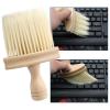 Rierdge Keyboard Cleaning Brush Anti-Static Wooden Laptop PC Keyboard Cleaner Narrow Area Dust Cleaning Tools view 1