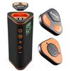 Wearable4U - Bushnell Wingman View Golf GPS Bluetooth Speaker with Ultimate White Earbuds and Wall and Car Chargers Bundle view 2