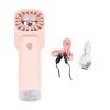Pilipane Mini Handheld Fan, 5V 1A Type C Rechargeable Fan, Small Desktop Fan with Hanging Design, Portable Cooling USB Fan view 1