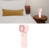 Pilipane Mini Handheld Fan, 5V 1A Type C Rechargeable Fan, Small Desktop Fan with Hanging Design, Portable Cooling USB Fan view 4