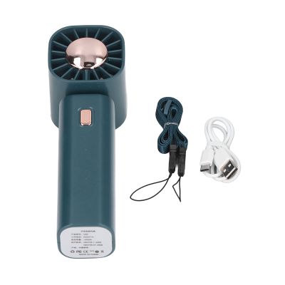 Pilipane Mini Handheld Fan, 5V 1A Type C Rechargeable Fan, Small Desktop Fan with Hanging Design, Portable Cooling USB Fan