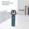 Pilipane Mini Handheld Fan, 5V 1A Type C Rechargeable Fan, Small Desktop Fan with Hanging Design, Portable Cooling USB Fan view 3