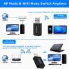 THE PERFECT PART 1300Mbps USB3.0 Wireless WiFi Adapter Dongle Dual Band 5G/2.4G Desktop Laptop PC view 4