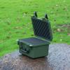 MEIJIA Portable All Weather IP67 Waterproof Camera Case,hard case with Customizable Fit Foam,Fit Use of Drones,Camera,Equipments,10.62 x9.68x6.87inches(Green) view 3