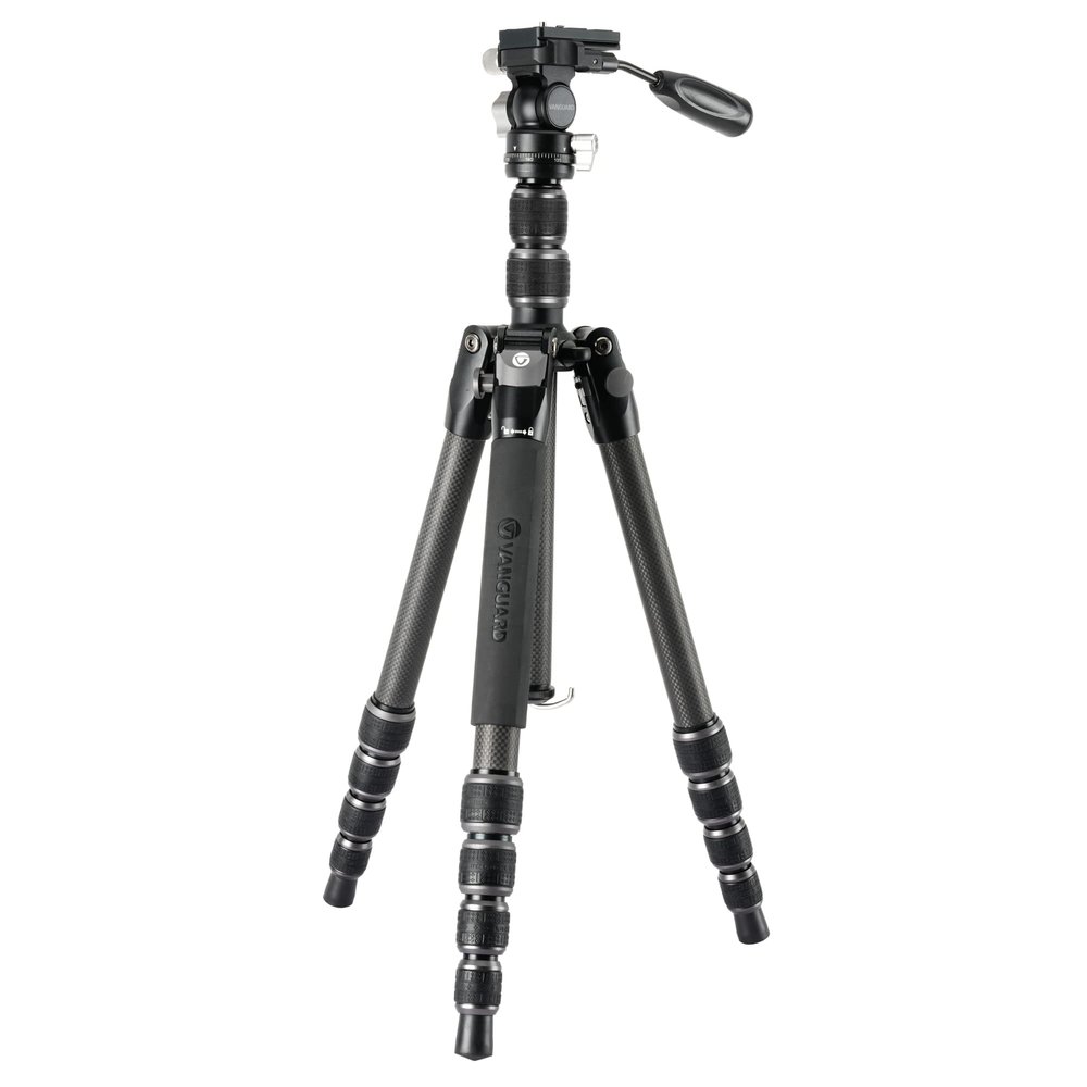 Vanguard VEO3T265HCP Carbon Fiber Travel Tripod with VEO PH-20 2-Way Panhead