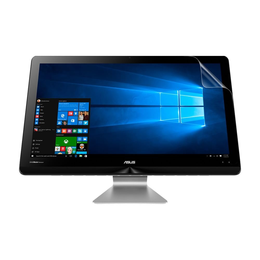 celicious Vivid Invisible Glossy HD Screen Protector Film Compatible with Asus Zen AiO Pro 22 Z220 (Non-Touch) [Pack of 2]