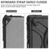 Case for Microsoft Surface Go 3 2021/ Surface Go 2 2020/ Surface Go 2018, Heavy Duty Shockproof Case with 360Rotating and 180Folding Stand, Compatible with Type Cover Keyboard view 3