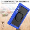 Case for Samsung Galaxy Tab S8 Ultra 14.6 inch 2022 (SM-X900/SM-X906), Heavy Duty Rugged Shockproof Drop Protection Case with 360Rotating and 180Folding Stand, Shoulder,G view 4
