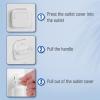 Bates Outlet Covers - Baby Proofing, 10 Pack, 3 Prongs, Child Proof view 3