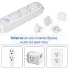 Bates Outlet Covers - Baby Proofing, 10 Pack, 3 Prongs, Child Proof view 4