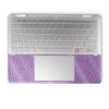 MightySkins Glossy Glitter Skin Compatible with HP Spectre x360 14" (2022) Full Wrap Kit - Purple Pleather | Protective Durable High-Gloss Glitter Finish | Easy to Apply | Made in The USA view 2
