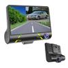 Perfect Part Mirror Dash Cam - 1080P Rear View Mirror Camera with Inside Front & Back Camera, Rearview Mirror Dash Cam with HD Dual Lens, Car DVR Camera with LDC Screen, G Sensor & Loop Recording view 1