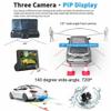 Perfect Part Mirror Dash Cam - 1080P Rear View Mirror Camera with Inside Front & Back Camera, Rearview Mirror Dash Cam with HD Dual Lens, Car DVR Camera with LDC Screen, G Sensor & Loop Recording view 3