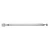 SMA Telescopic Antenna,Radio Scanner Male Connector 40Mhz 6Ghz Lime Extendable Accessories,Telescopic Antenna SMA Male Connector Silver Alloy for Radio Communication view 1