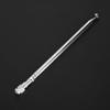 SMA Telescopic Antenna,Radio Scanner Male Connector 40Mhz 6Ghz Lime Extendable Accessories,Telescopic Antenna SMA Male Connector Silver Alloy for Radio Communication view 4