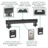 ynVISION.DESIGN Ultra Slim TV Wall Mount Compatible with Samsung Frame TVs 2021-2026 and Most TVs 43-100 Inch - Micro Gap Design 0.37 Inch Profile - Max VESA 600x800-165 lbs Capacity - Easy Install view 4