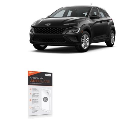BoxWave Screen Protector Compatible with Hyundai 2022 Kona N Display (10.25 in) - ClearTouch Anti-Glare (2-Pack), Anti-Fingerprint Matte Film Skin