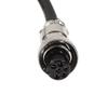 10pcs GX12 6 Pin Female Air Plug with Single End Cable 1M view 2