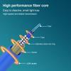 E-link 10M/33ft LC to LC Outdoor Armored Fiber Patch Cable, Single Mode Duplex Fiber Optic Cable Jumper Optical Patch Cord, 9/125m, OS2, LSZH, 3.0mm, 10Meter 33ft view 2