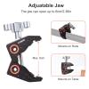 Andoer Super Clamp for Monitor LED Lights Flash Microphone Aluminum Alloy C Clamp for Camera with 1/4" and 3/8" Screws Photography Accessories Load Capacity 3kg view 4