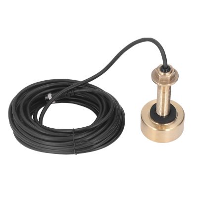 Fish Finder Transducer,Echo Sounder Fish Finder Sensor Water Temperature Sensor 3Pin 10M A Td25 Boat Yacht Spare Parts