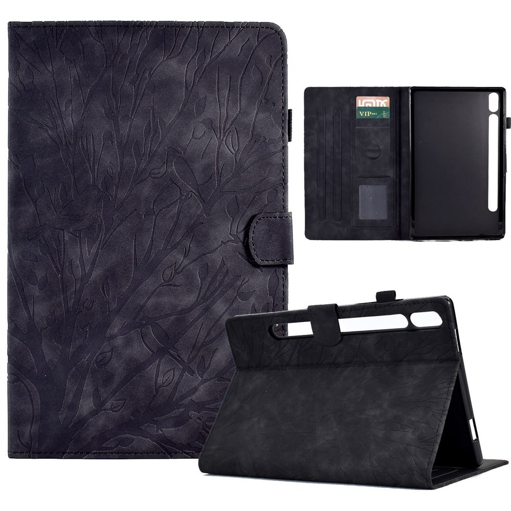Case Cover Vintage Tablet Case Compatible with Samsung Galaxy Tab S8 SM-X700/SM-X706 Case,Galaxy Tab S7 2020 SM-T870/SM-T875 11inch Case Cover, Premium PU Leather Case with Auto Sleep Wake Tablet Cove