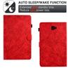 Case Cover Vintage Tablet Case Compatible with Samsung Galaxy Tab A 10.1inch (2016) SM-T580/T585 Case Cover, Premium PU Leather, Multi-Angle Viewing with 2 Credit Card Slots/Auto Sleep Wake Tablet Cov view 2