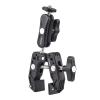 Andoer Super Clamp Mount Camera Mount Flexible Monitor Mount with Dual 360 Rotatable Ball Head 1/4 Inch & 3/8 Inch Threads Replacement for GoPro Hero 11/10/9/8 DSLR Cameras Smartphone view 1