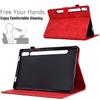 Case Cover Vintage Tablet Case Compatible with Samsung Galaxy Tab S8 SM-X700/SM-X706 Case,Galaxy Tab S7 2020 SM-T870/SM-T875 11inch Case Cover, Premium PU Leather Case with Auto Sleep Wake Tablet Cove view 3