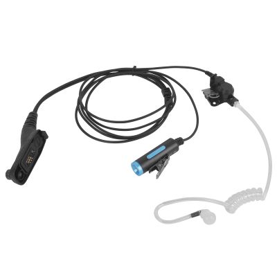 Pdflie Surveillance Acoustic Tube Headset with PTT Mic for Motorola APX900 APX1000 APX4000 APX6000 APX7000 APX8000 XPR6100 XPR6350 XPR6550 XPR7350e XPR7550 XPR7550e Radios
