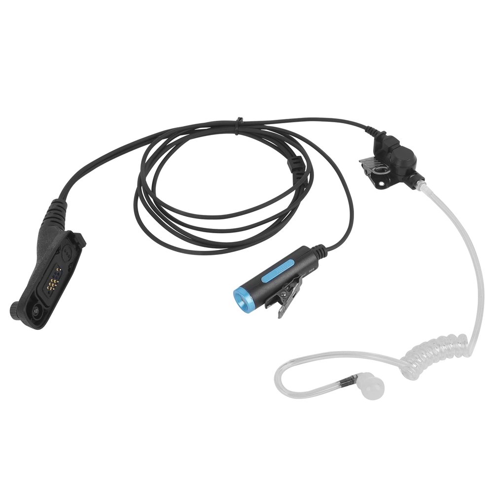 Pdflie Surveillance Acoustic Tube Headset with PTT Mic for Motorola APX900 APX1000 APX4000 APX6000 APX7000 APX8000 XPR6100 XPR6350 XPR6550 XPR7350e XPR7550 XPR7550e Radios