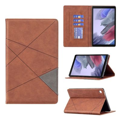Case Cover Premium PU Leather Case Compatible with Samsung Galaxy Tab A7 Lite 8.7 inch T220/T225 (2021),Smart Magnetic Flip Fold Stand Case with Card Slot Protective Cover Compatible with Man/Woman Ta