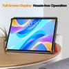 Case Cover Compatible With TECLAST M40 Plus/P40HD Case,TECLAST P30S Case Tri-Fold Smart Tablet Case,Hard PC Back Shell Slim Case Shell Folio Case Cover with Auto Wake Sleep Tablet Cover ( Color : Verm view 4