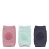 Baby Knee Pads 3 Pairs Infants Crawling Anti-Slip Knee Protection Toddler Breathable Knee Safety Protector Unisex design Adjustable Knee Elbow pink black Light blue Practical and P Deft Processed view 1