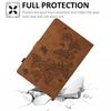 Case Cover Compatible with iPad Mini (2021) Mini 6 Case,Mini (6th Generation) Case Vintage Premium Leather Case Folding Stand Folio Cover Protective Cover with Card Slot/Auto Sleep Wake Tablet Cover ( view 4