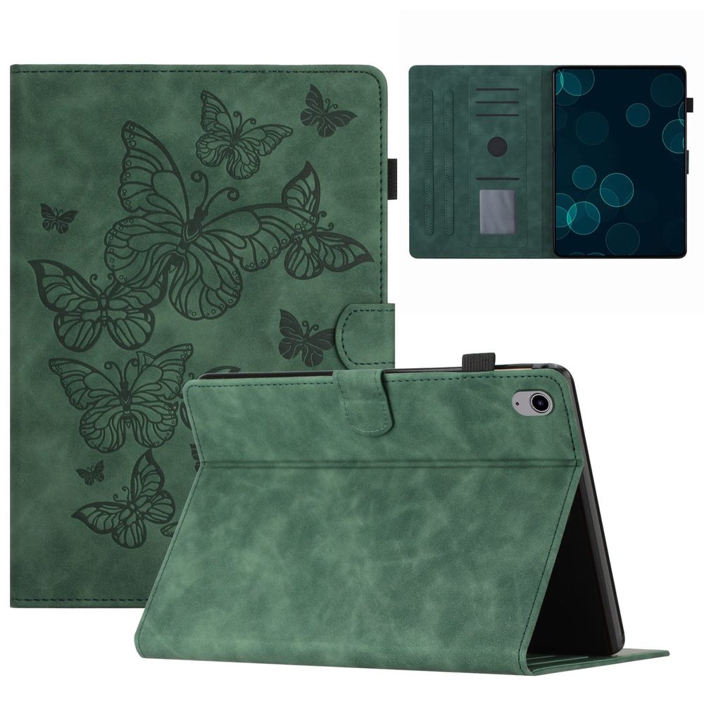 Case Cover Compatible with iPad 10.9inch (2022) Case /10th Gen/ (10th generation), Compatible with iPad 10.9-inch Vintage Premium Leather Case Folding Stand Folio Cover Protective Cover with Card Slot
