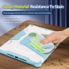 Case Cover Lightweight Rugged Shockproof Compatible with iPad 10.2 inch 2019/2020/2021 Tablet Case,Folding Stand Folio Cover Protective with Shoulder Strap/Auto Sleep Wake Tablet Cover ( Color : Dark view 3