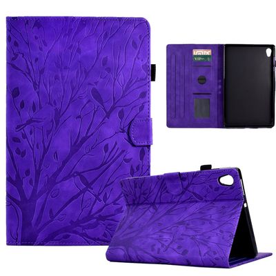 Case Cover Vintage Tablet Case Compatible with Lenovo Tab M10 HD (2nd Gen) TB-(X306X) 10.1inch Case Cover, Premium PU Leather, Multi-Angle Viewing with 2 Credit Card Slots/Auto Sleep Wake Tablet Cover