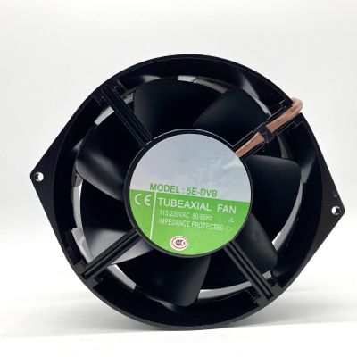 AC115/230V 5E-DVB 17255 172mm 4-Wire All-Metal high-Temperature Resistant Cooling Fan