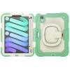 Case Cover Kids Colour Heavy Duty Shockproof TPU Case Compatible with iPad Mini 6 8.3 inch2021 Case,360 Degree Rotating Handle Stand Bracket W Screen Protector+Shoulder Strap Tablet Cover ( Color : view 1