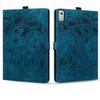 Case Cover Compatible with Lenovo Tab M9 9.0 Inch (Model: TB-310FU 2023 Released) Shockproof PU Leather Embossed Folding Stand Protective Cover Flip Case Card Slot Tablet PC Case Tablet Cover ( Color view 1