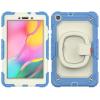 Case Cover Kids Colour Heavy Duty Shockproof TPU Case Compatible with Samsung Galaxy TAB A8.0 2019 T290/T295 Case,360 Degree Rotating Handle Stand Bracket W Screen Protector+Shoulder Strap Tablet Cove view 1