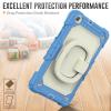 Case Cover Kids Colour Heavy Duty Shockproof TPU Case Compatible with Samsung Galaxy TAB A8.0 2019 T290/T295 Case,360 Degree Rotating Handle Stand Bracket W Screen Protector+Shoulder Strap Tablet Cove view 3