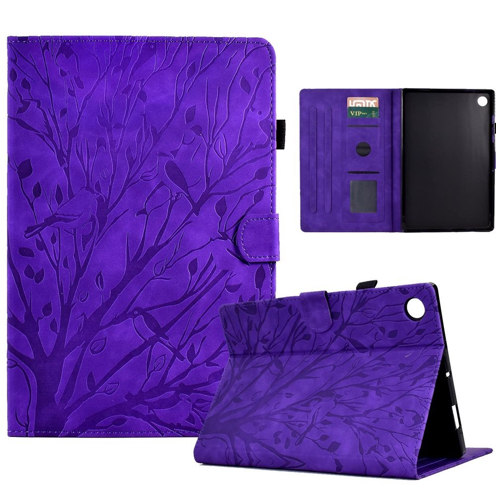 Case Cover Vintage Tablet Case Compatible with Lenovo Tab M10 Plus (3rd Gen) Case/Tab M10 Plus 3rd Gen 10.6" Case Cover, Premium PU Leather, Multi-Angle Viewing with Auto Sleep Wake Tablet Cover ( Col