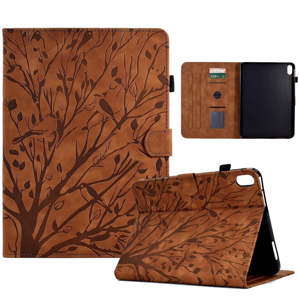 Case Cover Vintage Tablet Case Compatible with iPad (10th generation) 2022,Compatible with iPad 10.9-inch 2022 Case Cover, Premium PU Leather, Multi-Angle Viewing with 2 Credit Card Slots/Auto Sleep W