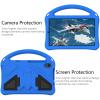 SGTD Case Cover Kids Case Compatible with TCL Tab 8 LE (2023) Case Tablet Case Shockproof Case, Handle Stand Protective Case with Shoulder Strap Tablet Cover (Color : Blue) view 4